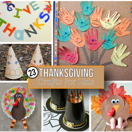 23 Thanksgiving Crafts for Kids - use these fun ideas for the holiday. www.thirtyhandmadedays.com