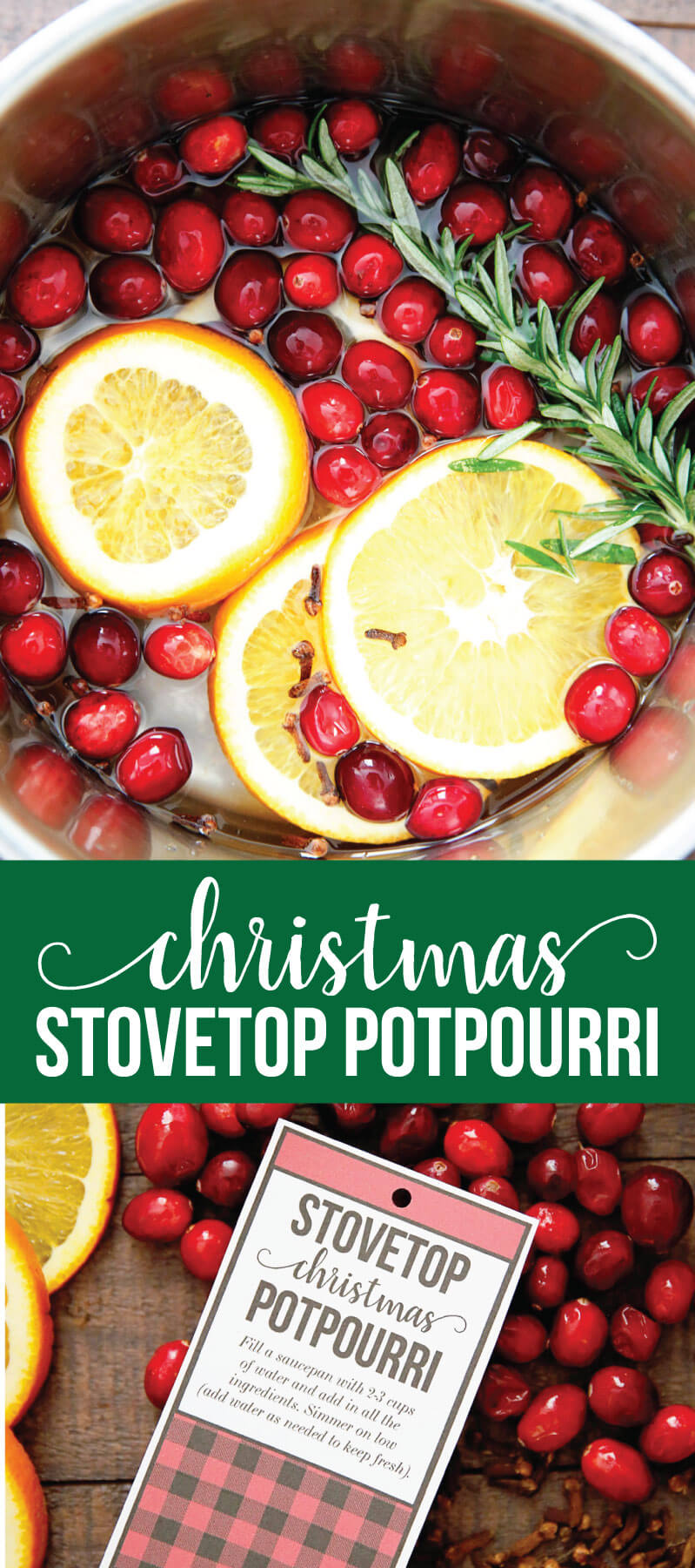 Stovetop Christmas Potpourri - make this and your house will smell AMAZING! It's like Christmas in a pot. Mmmmmmmm. www.thirtyhandmadedays.com