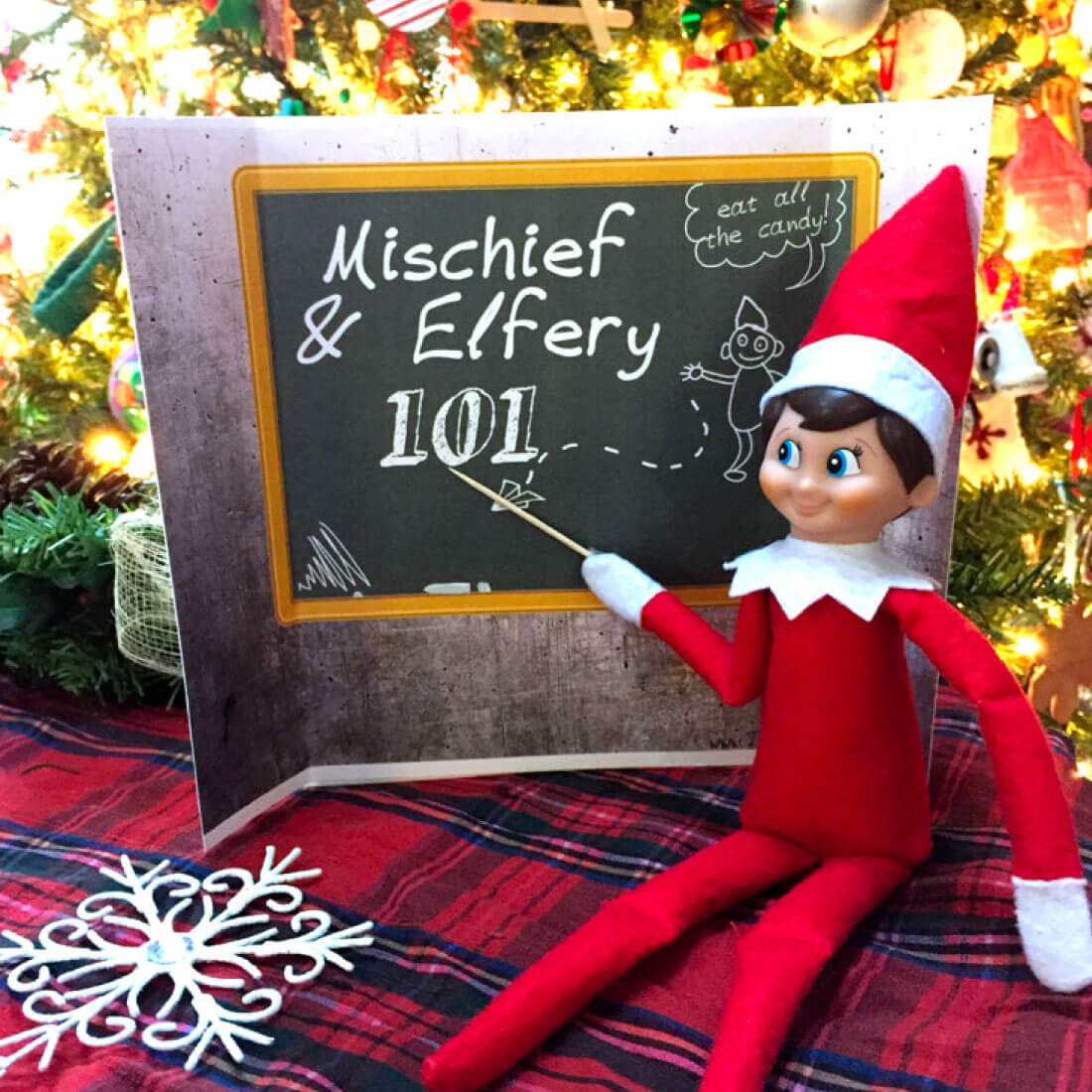 Elf on the Shelf Backdrops