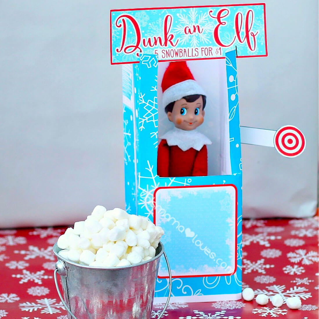 Elf on the Shelf Dunk Tank