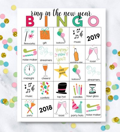 printable new years eve bingo sheets printable photos
