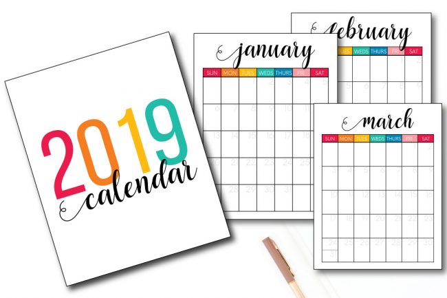 Free Printable Calendar Chore Charts