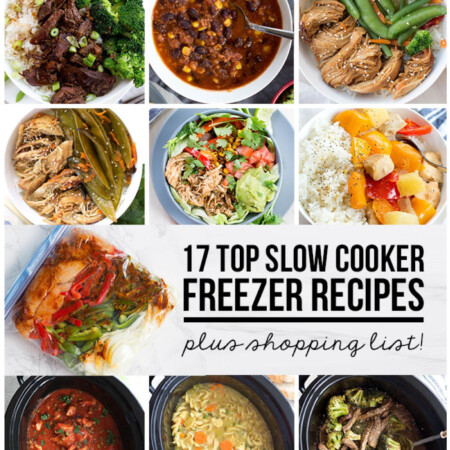 17 Top Slow Cooker Freezer Recipes via www.thirtyhandmadedays.com