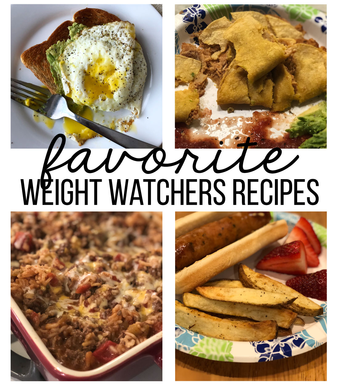 10 Easy Weight Watchers Recipes for Dinner - Frugal Family Home