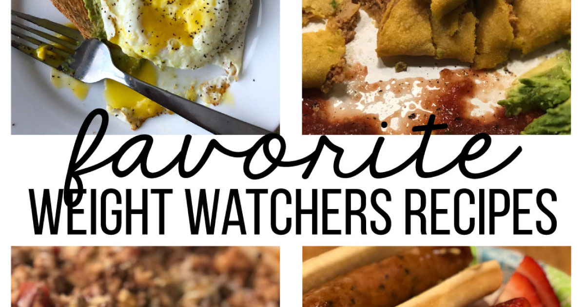 Favorite Weight Watchers Recipes