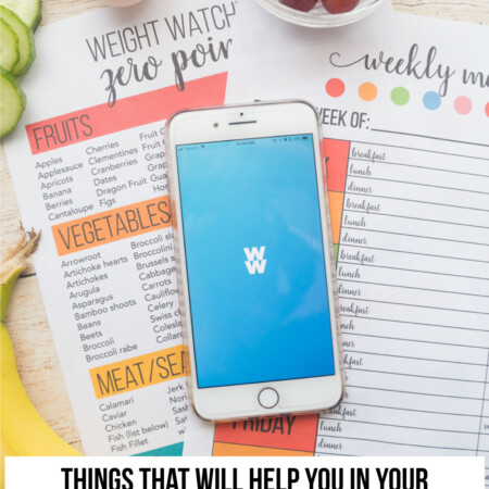 Things that will help you in your Weight Watchers journey - including how to use Weight Watchers Points www.thirtyhandmadedays.com