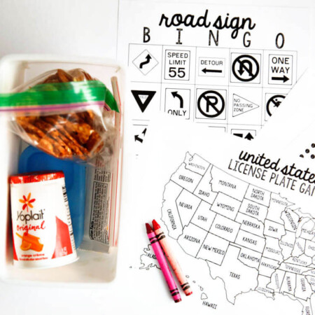 Yoplait Yogurt yogurt bites for Spring Break Road Trip Hacks plus printables www.thirtyhandmadedays.com