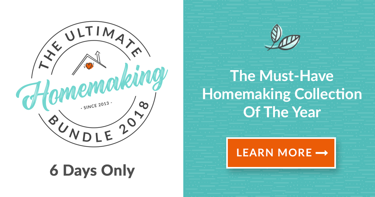 the Ultimate Homemaking Bundle - so much value in one bundle!