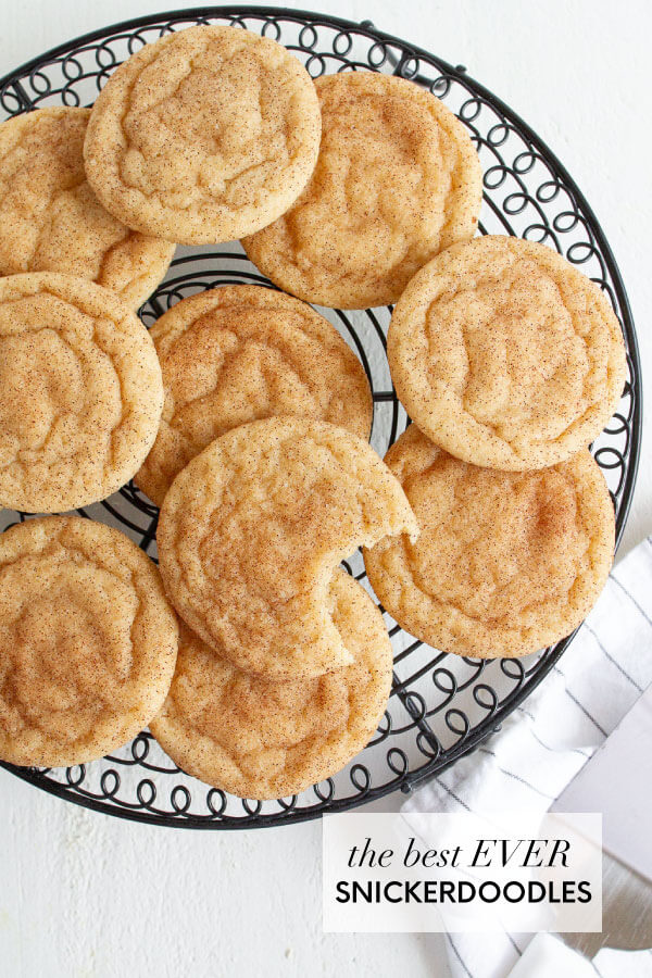 How to make the Best Snickerdoodle Cookies Recipe 30 Handmade Days