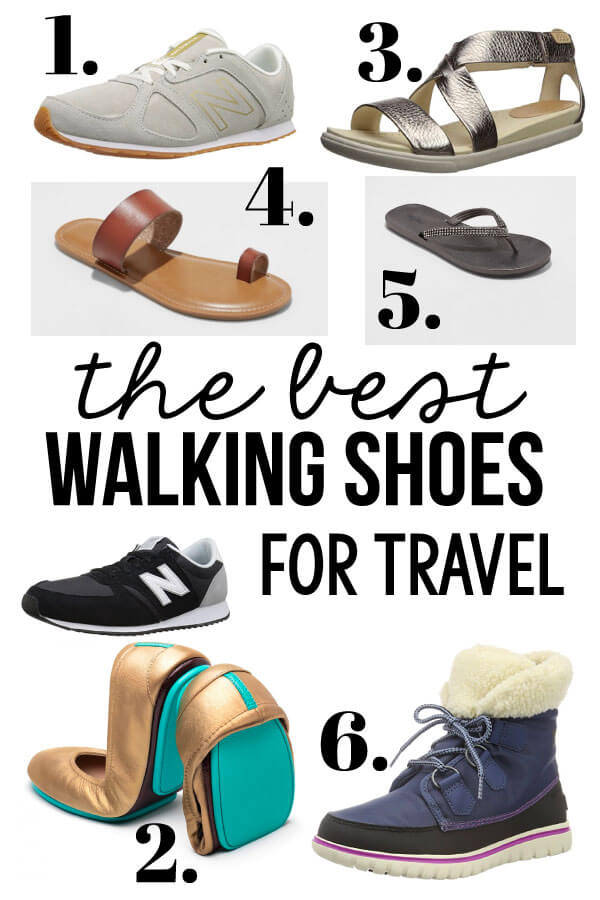 Best Walking Shoes for Travel - these are my go to shoes that I take with me while traveling! www.thirtyhandmadedays.com