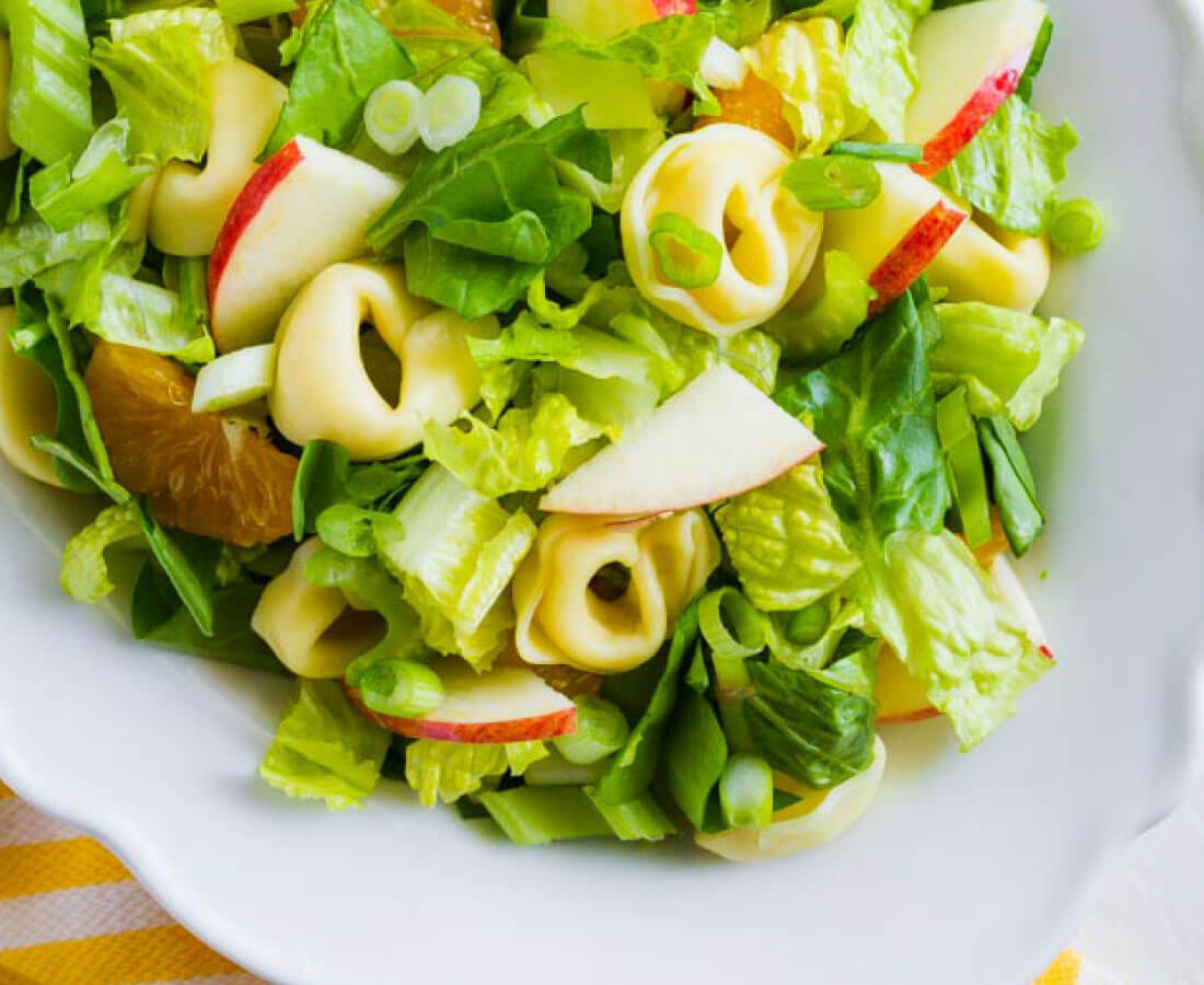 Tortellini Salad - a different take on salad! It has all kind of good ingredients in it. www.thirtyhandmadedays.com