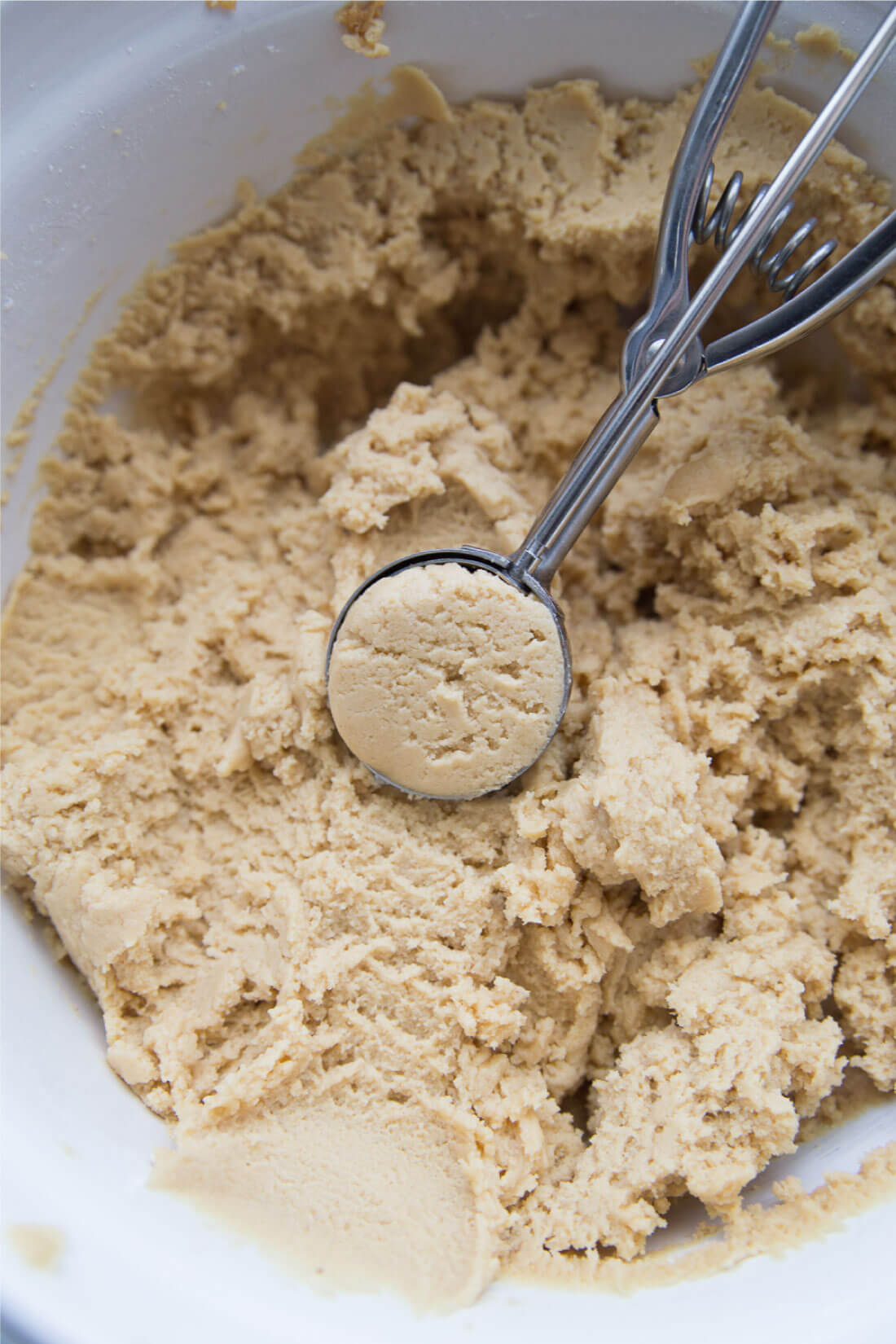 Peanut Butter Blossoms - super easy to make but oh so good. The cookie dough.