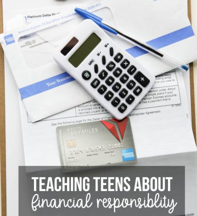 Teaching Teens about Financial Responsibility - what they need to know before they leave your home.