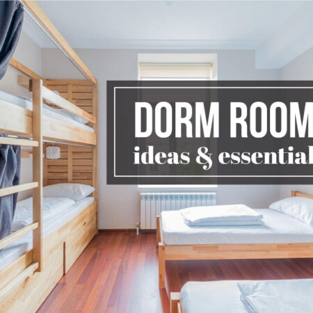 Dorm Room Ideas and Essentials - things you should prepare for with your college student.