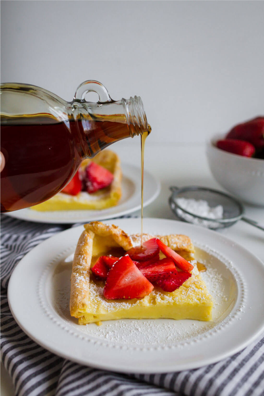 German Pancakes or Dutch Baby recipe - an old family favorite that we love to make for breakfast. www.thirtyhandmadedays.com