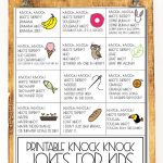 Knock Knock Jokes for Kids - fun way to brighten your kids day! www.thirtyhandmadedays.com