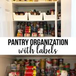 Pantry Organization - how to make your pantry look good and be more functional.
