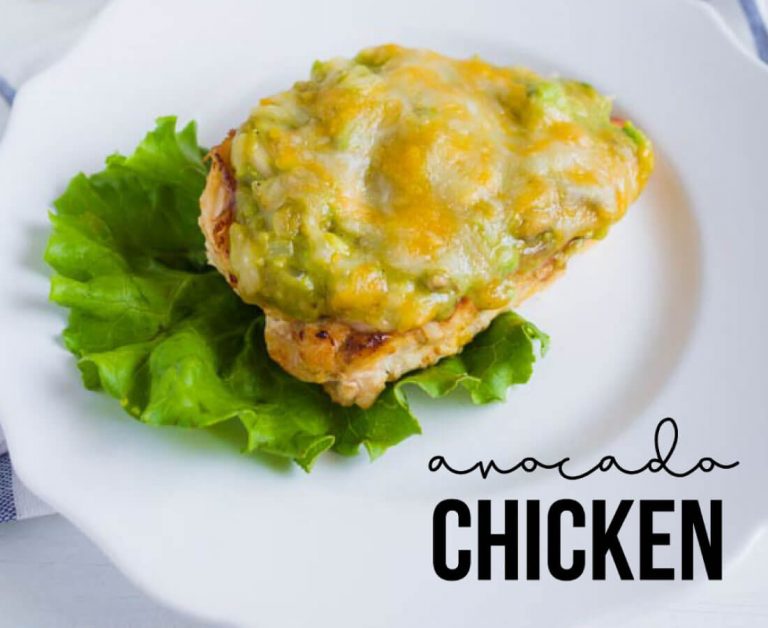 Avocado Chicken Dinner