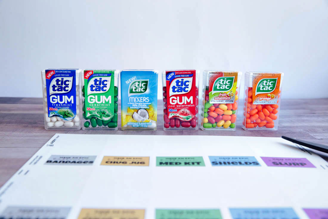 Tic Tacs for FortNite treats