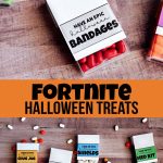 FortNite Halloween Treats - your game players will love these labels to add to TicTacs. www.thirtyhandmadedays.com