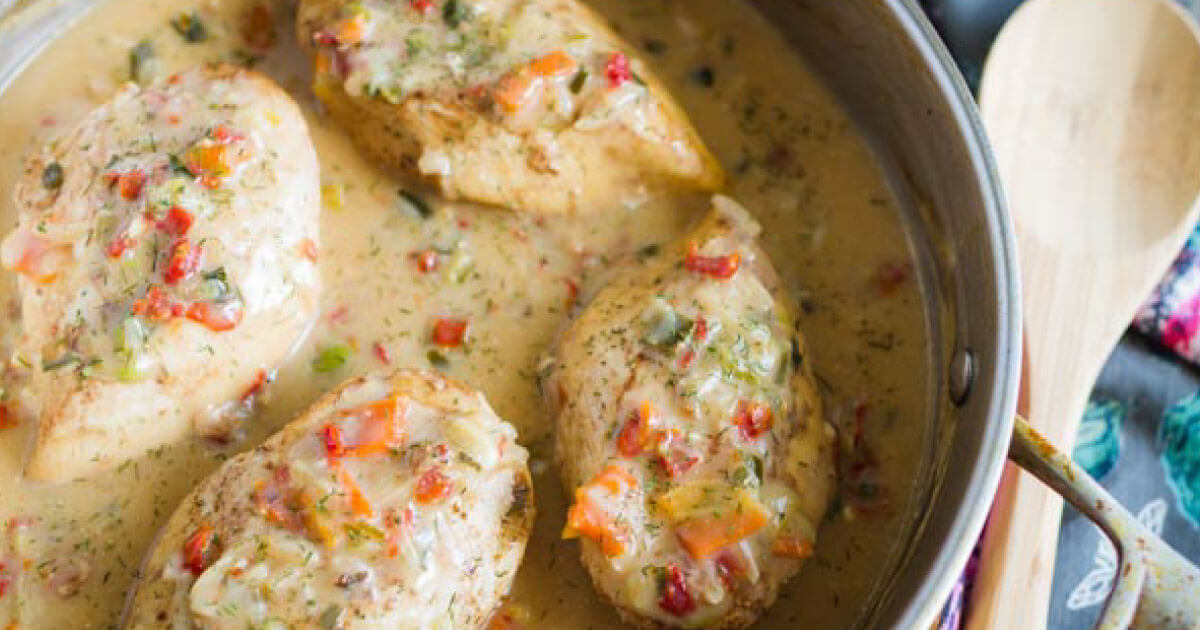 French Country Skillet Chicken - Thirty Handmade Days