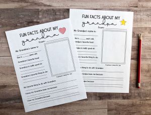 Printables for Grandparents Day