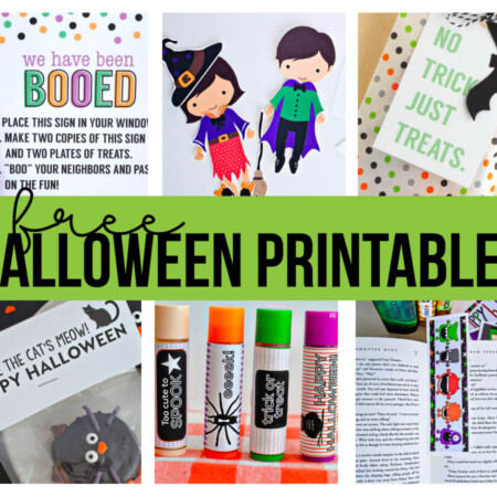 Free Halloween Printables - download and use these for the holidays!