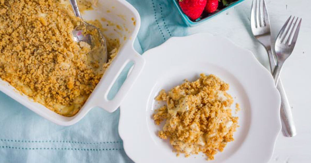 Poppyseed Chicken Casserole - Thirty Handmade Days