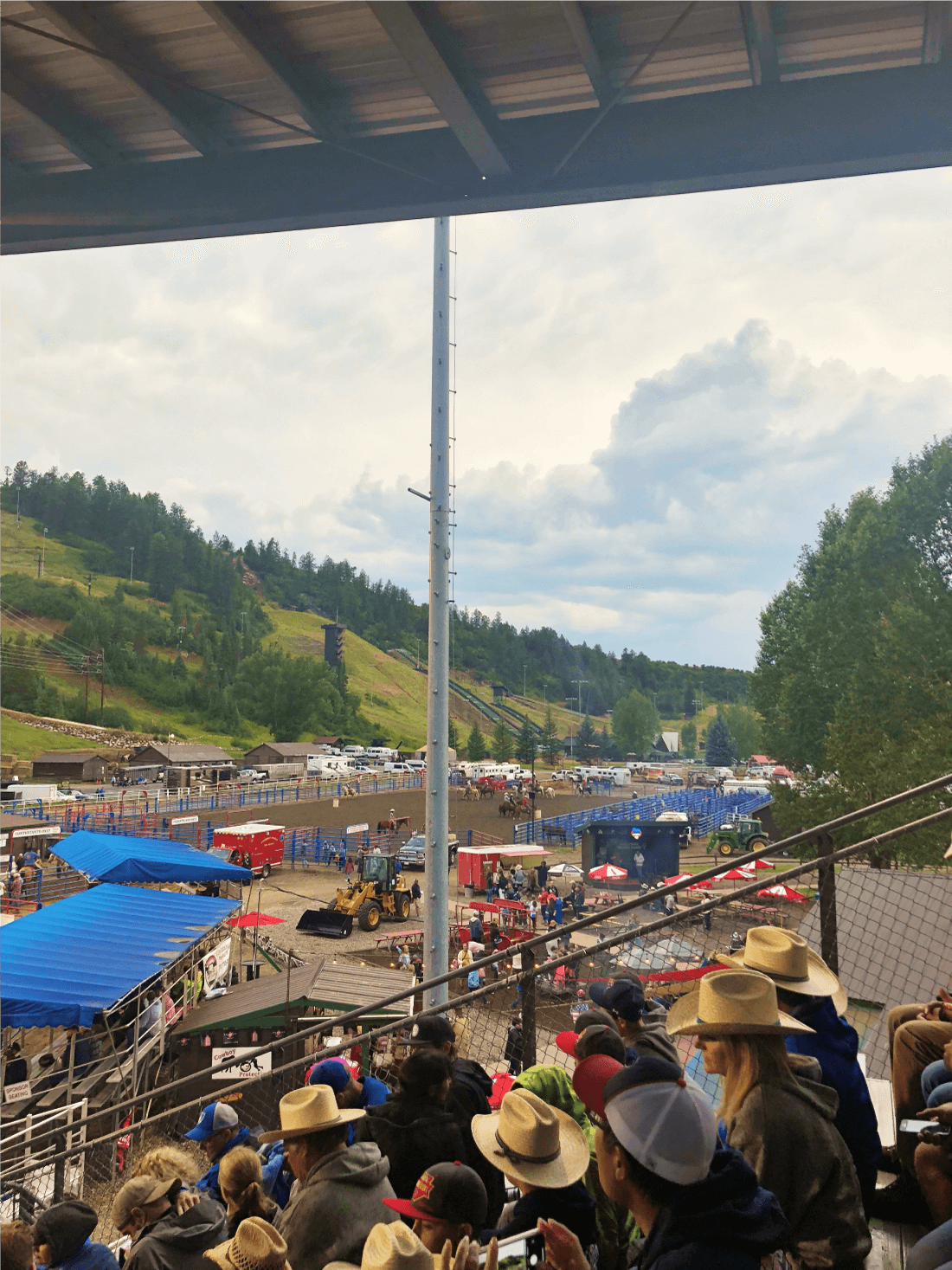 Going to the rodeo at Steamboat Springs