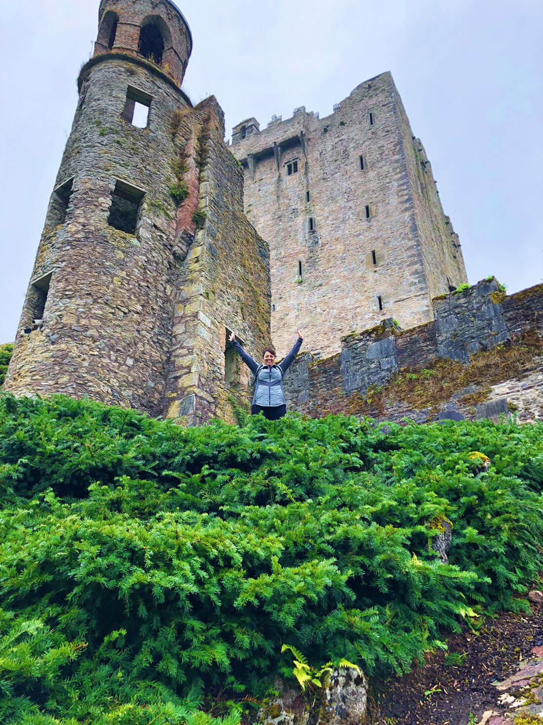 Visiting the Blarney Castle in Ireland