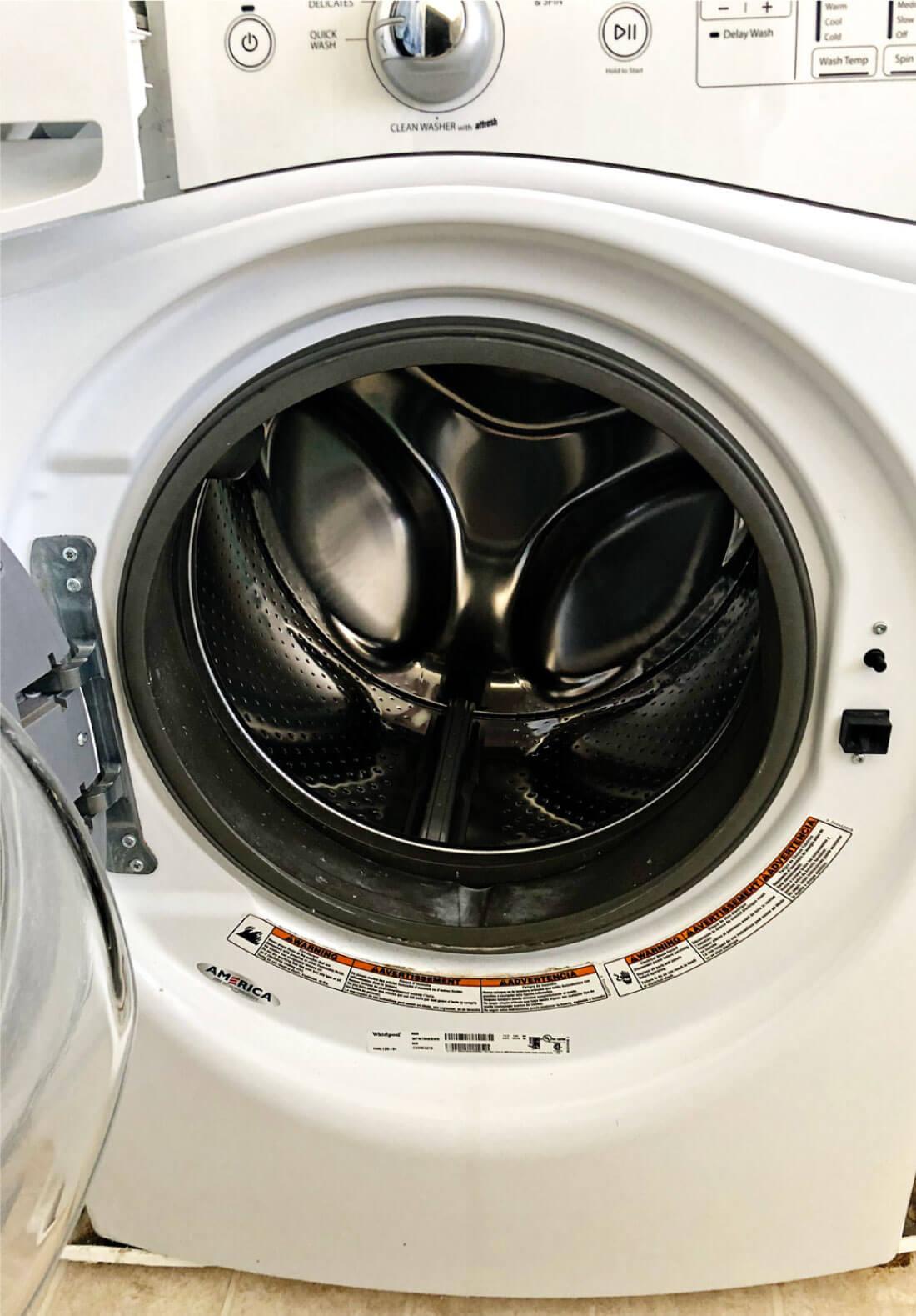 Fully clean washing machine