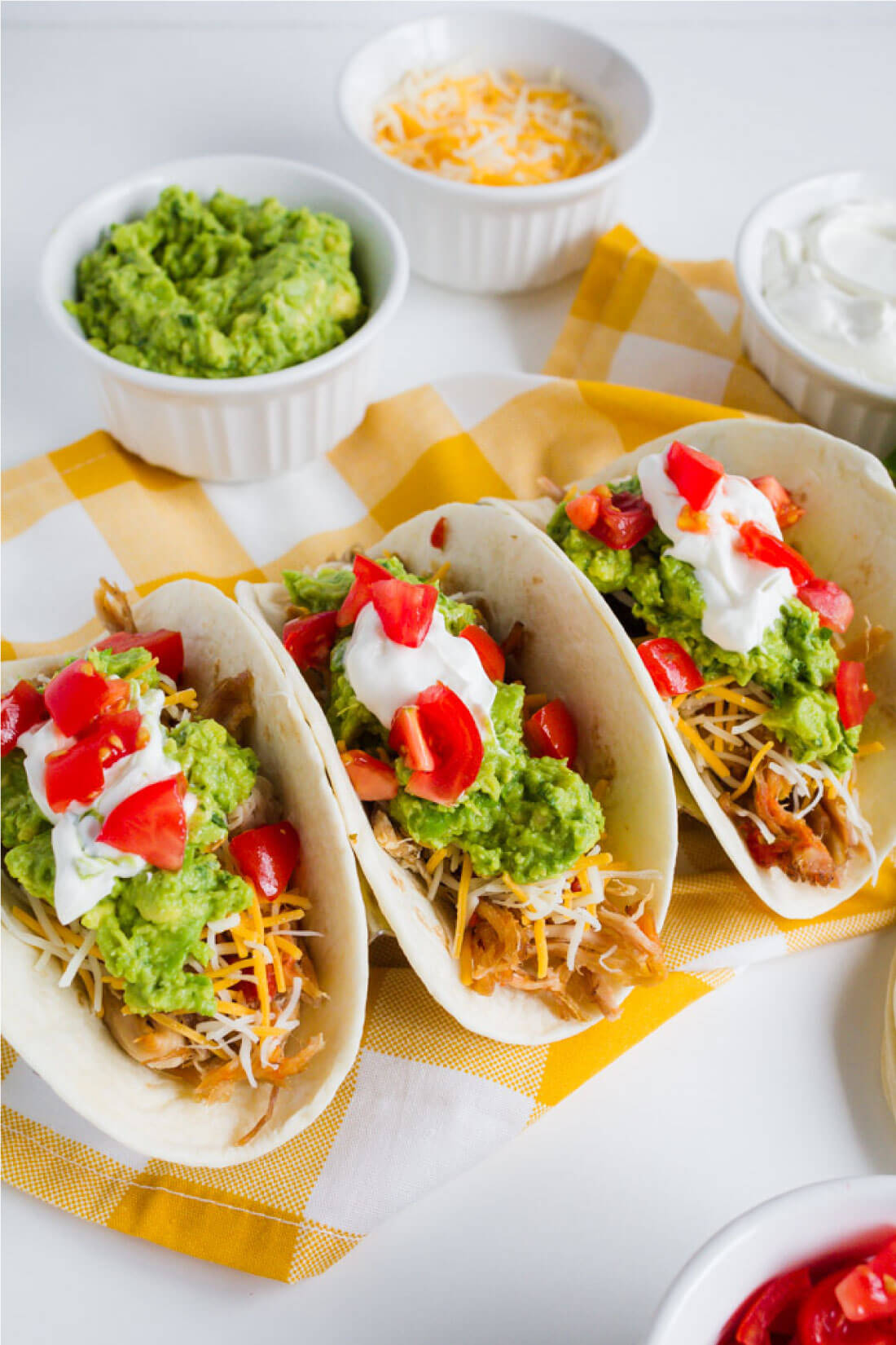 Full of flavor with a little spice, this Pork Carnitas recipe is a tasty Mexican favorite. Made with optional toppings. www.thirtyhandmadedays.com