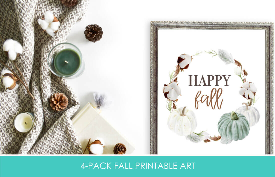 Happy Fall - Thanksgiving Printables