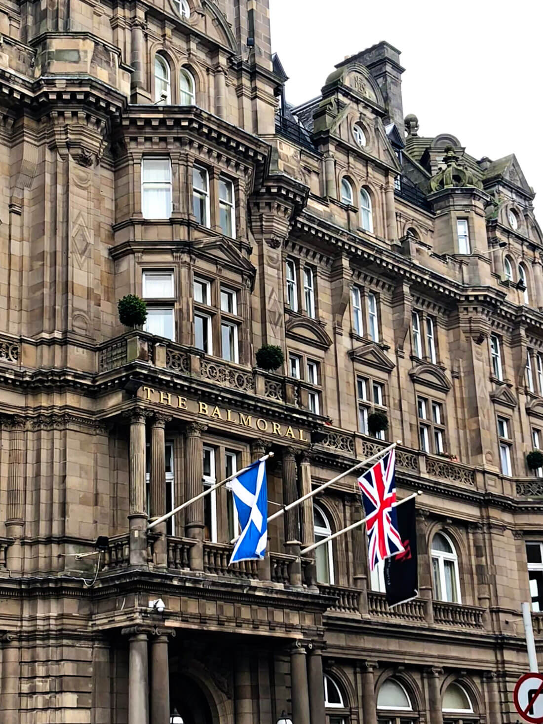 Things to do in Scotland - flags 