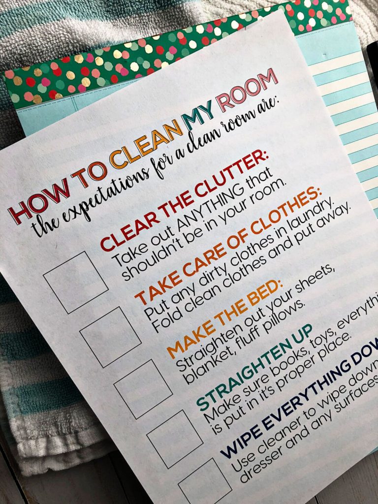 How To Clean Your Room Printable how-to-clean-your-room-printable