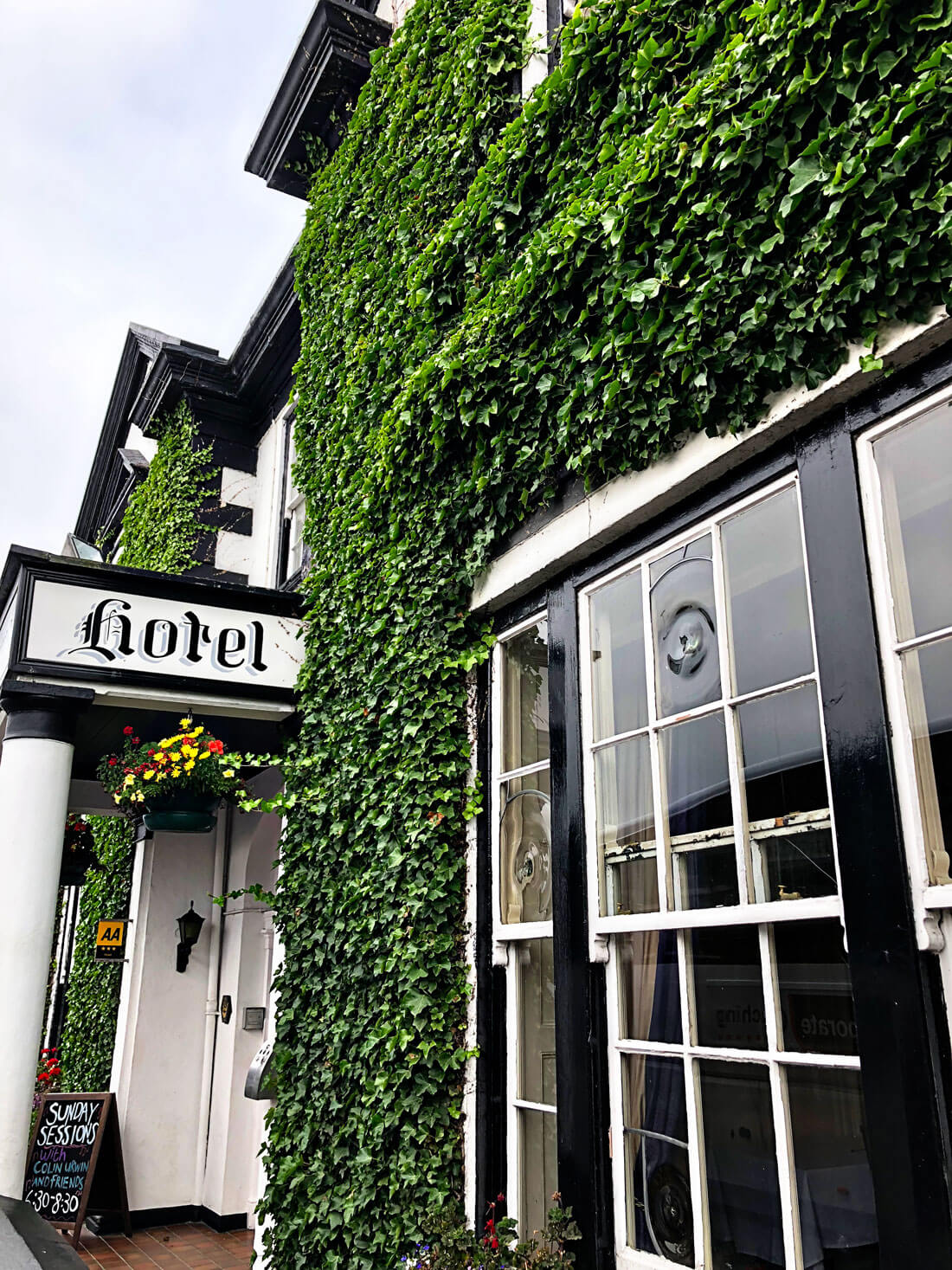 Stopped for the best scones of my life in this hotel in Carnlough, Northern Ireland