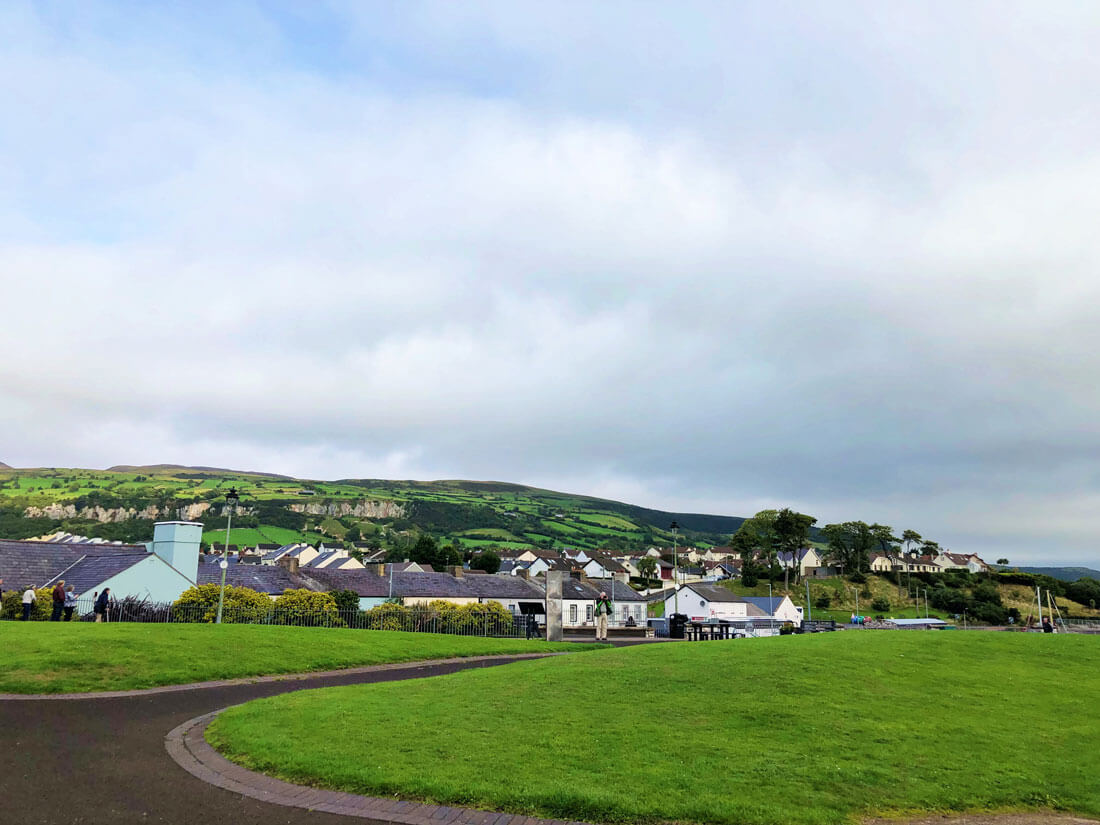  Along the drive to the Antrim Coast- Carnlough Harbor