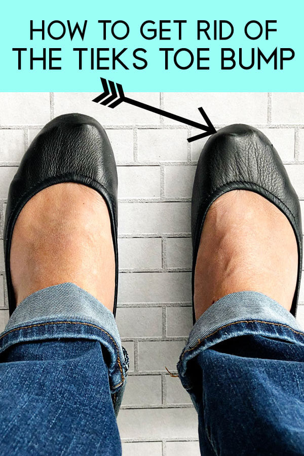 Get Rid of the Toe Bump on Tieks Shoes