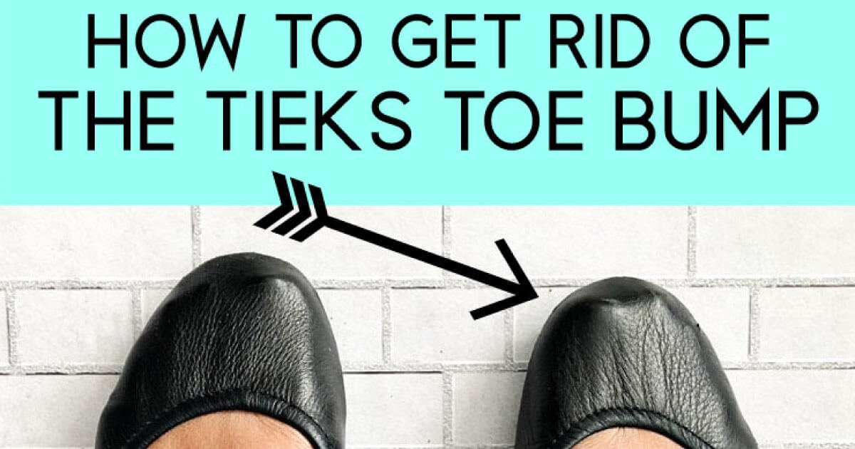 How to Get Rid of the Toe Bump on Tieks Shoes 