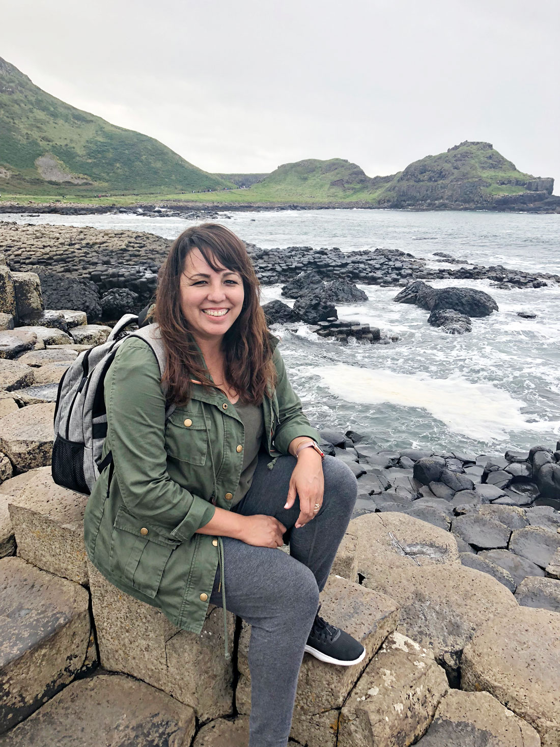 What to pack for a British Isles Cruise - at the Giants Causeway