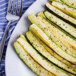 Roasted Zucchini Wedges - an easy side dish that your whole family will love.