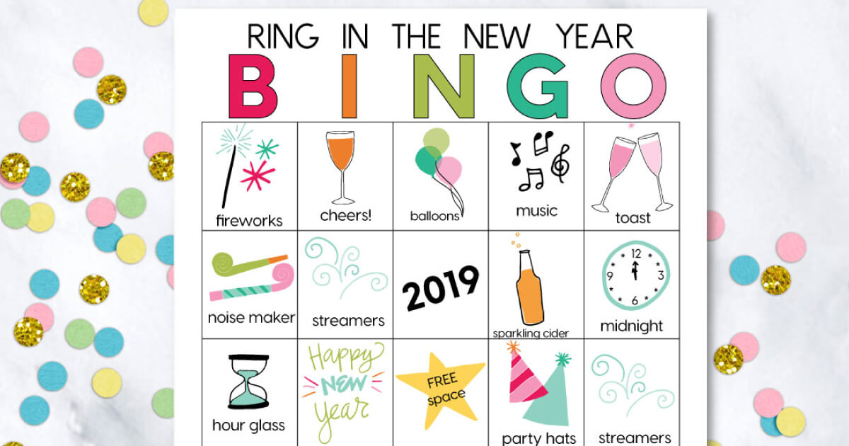 new year 39 s eve bingo