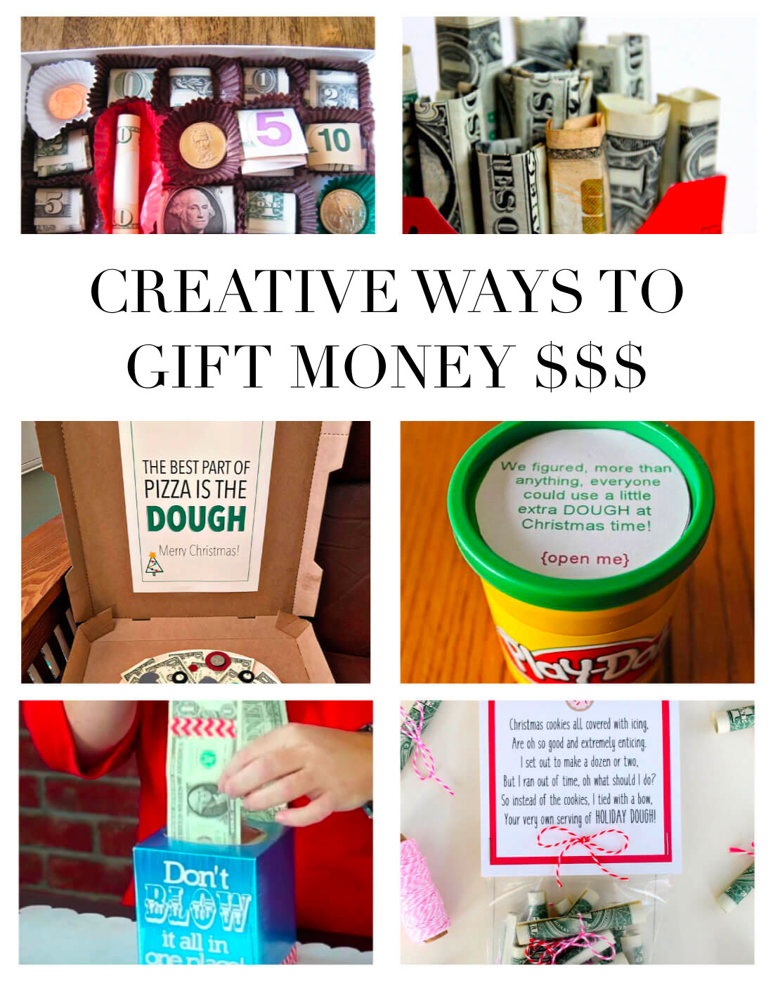 10 creative ways to give cash