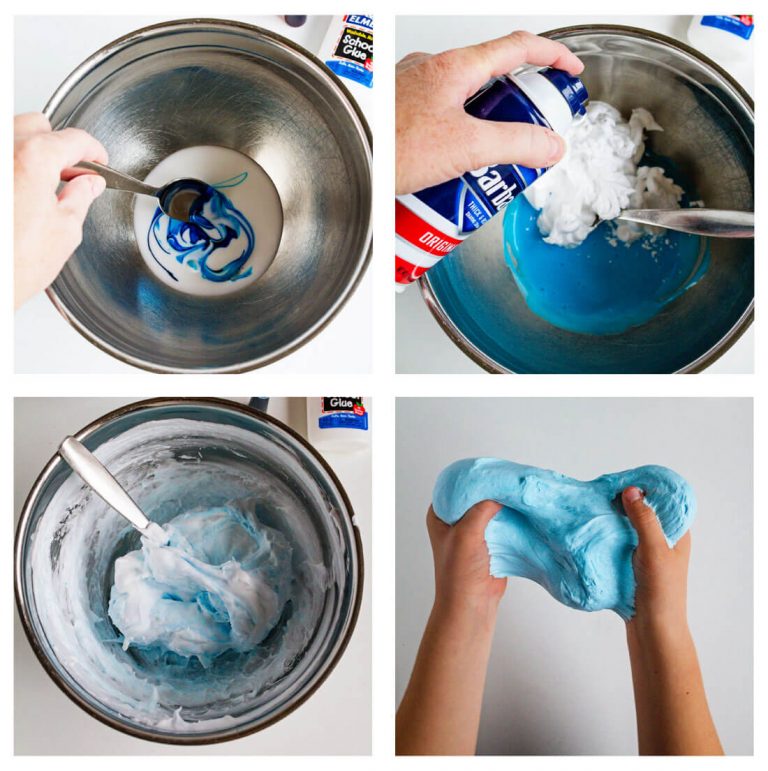 Fluffy Slime Recipe Thirty Handmade Days Shaving Cream Slime