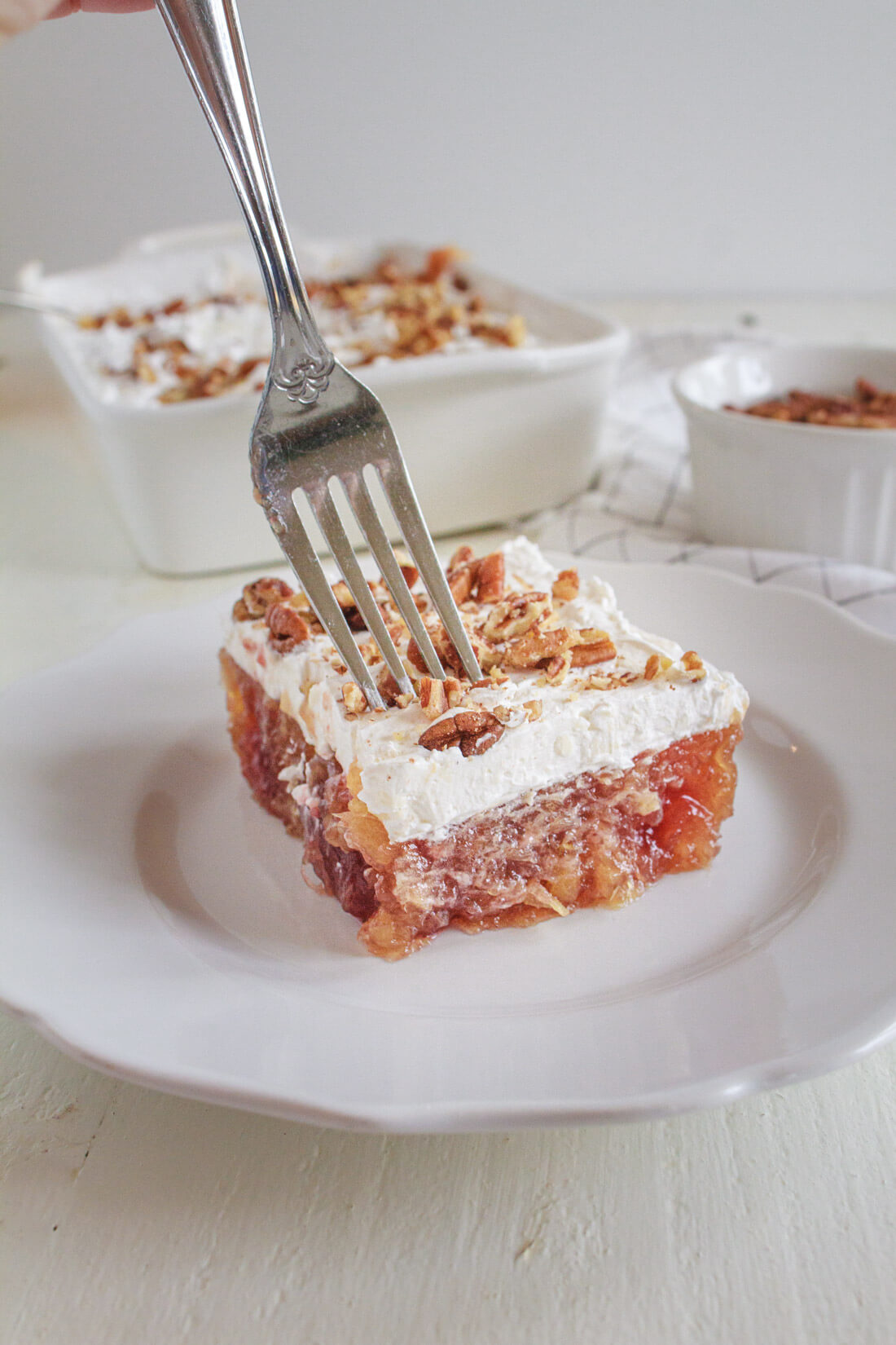 Frosted Cranberry Jello Salad recipe