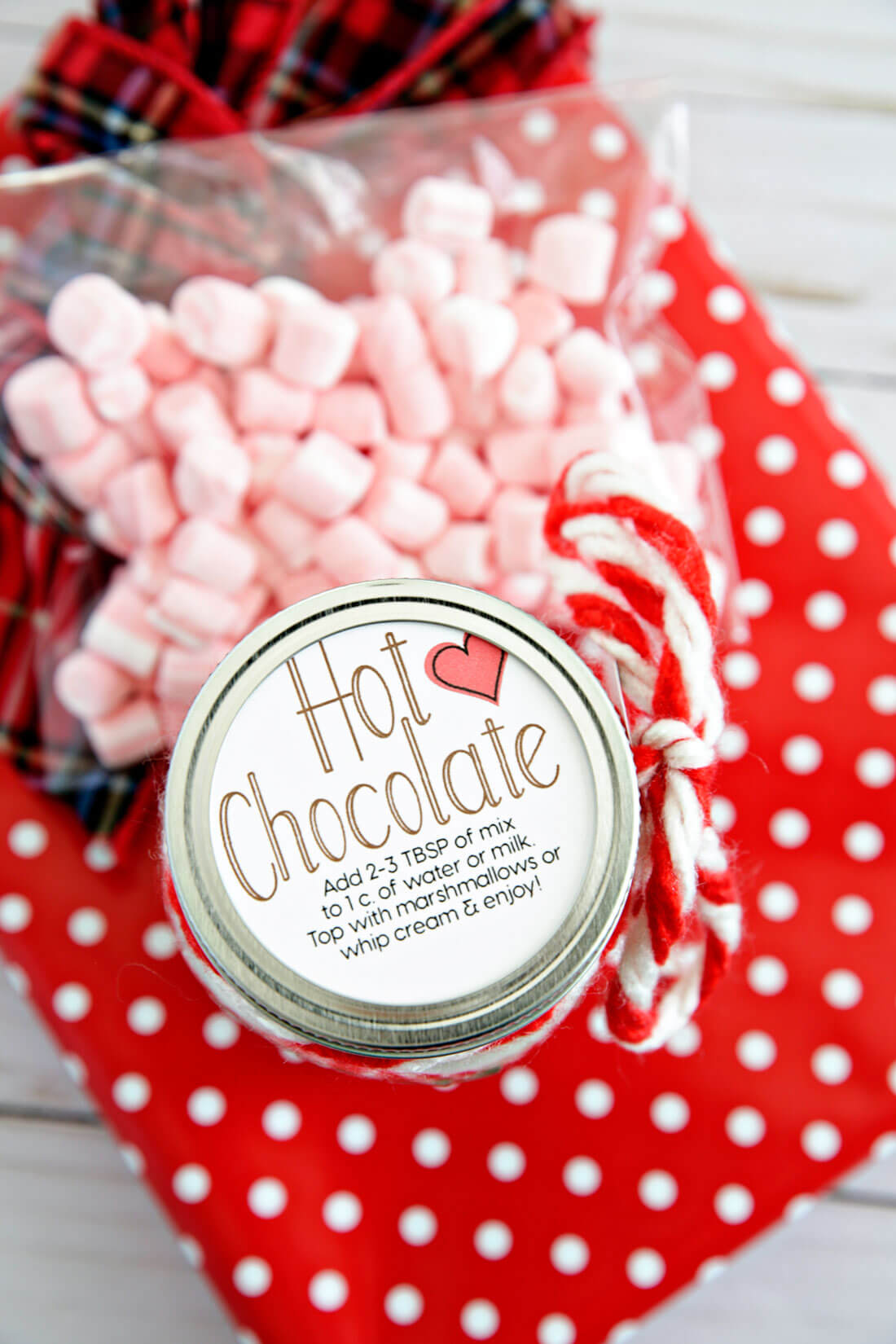 Hot Cocoa Mix - print these tags to use with this fun gift idea.