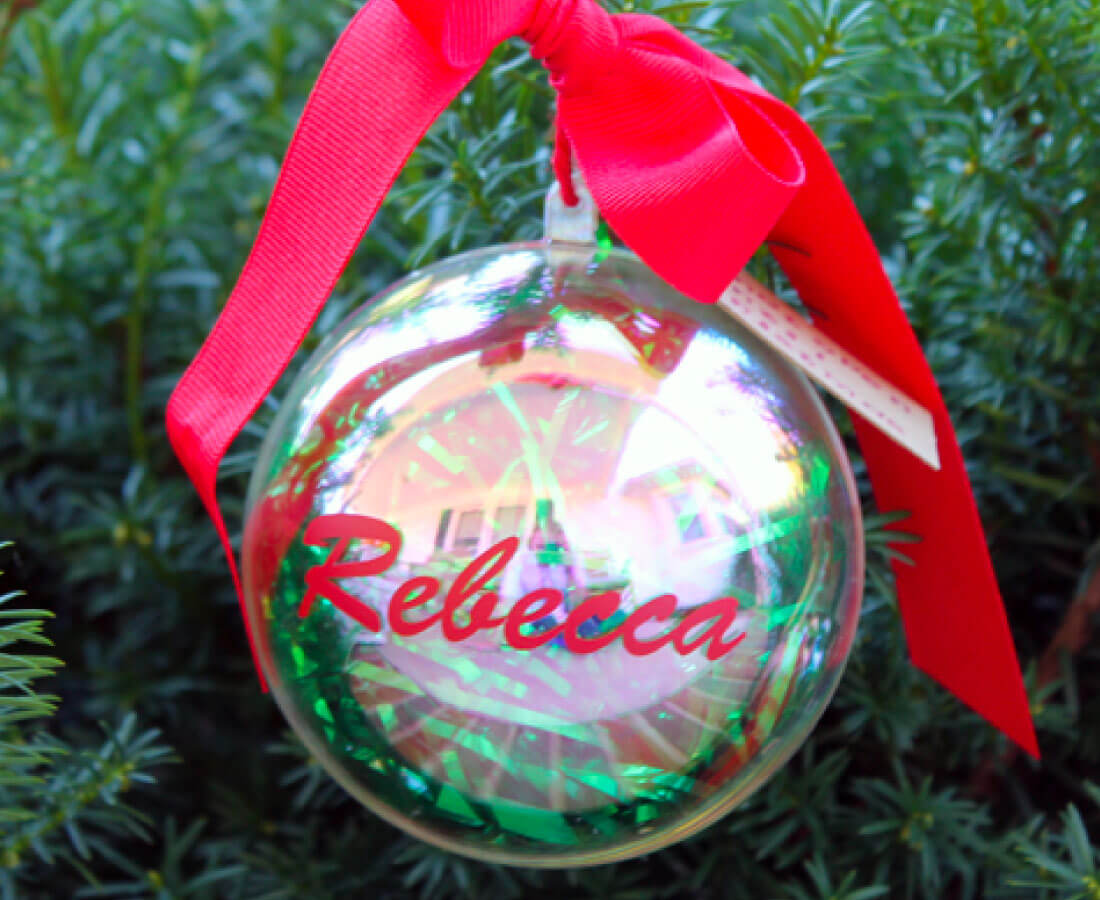 Money ornament- perfect for last minute gifts! 