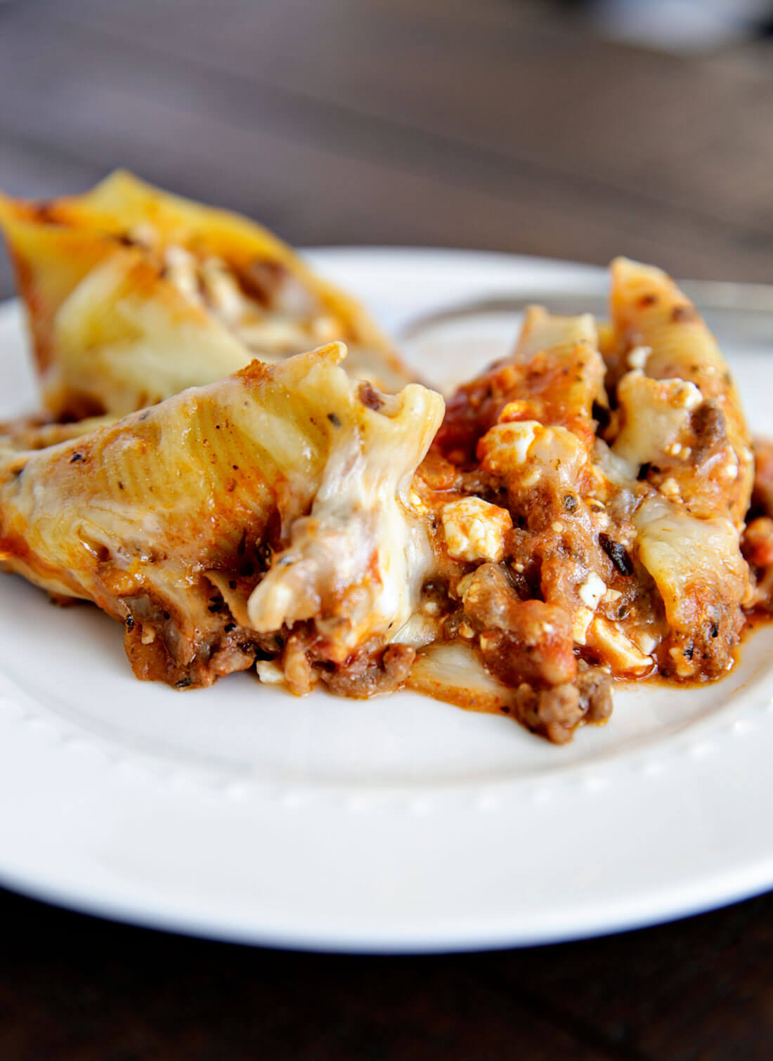 Stuffed Shells - a family favorite that can be made ahead! 