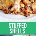 Stuffed Shells Recipe - an easy recipe that can be made ahead and your whole family will love it! www.thirtyhandmadedays.com