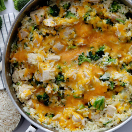 Chicken and Rice Recipe - an easy one pot meal that your whole family will love.